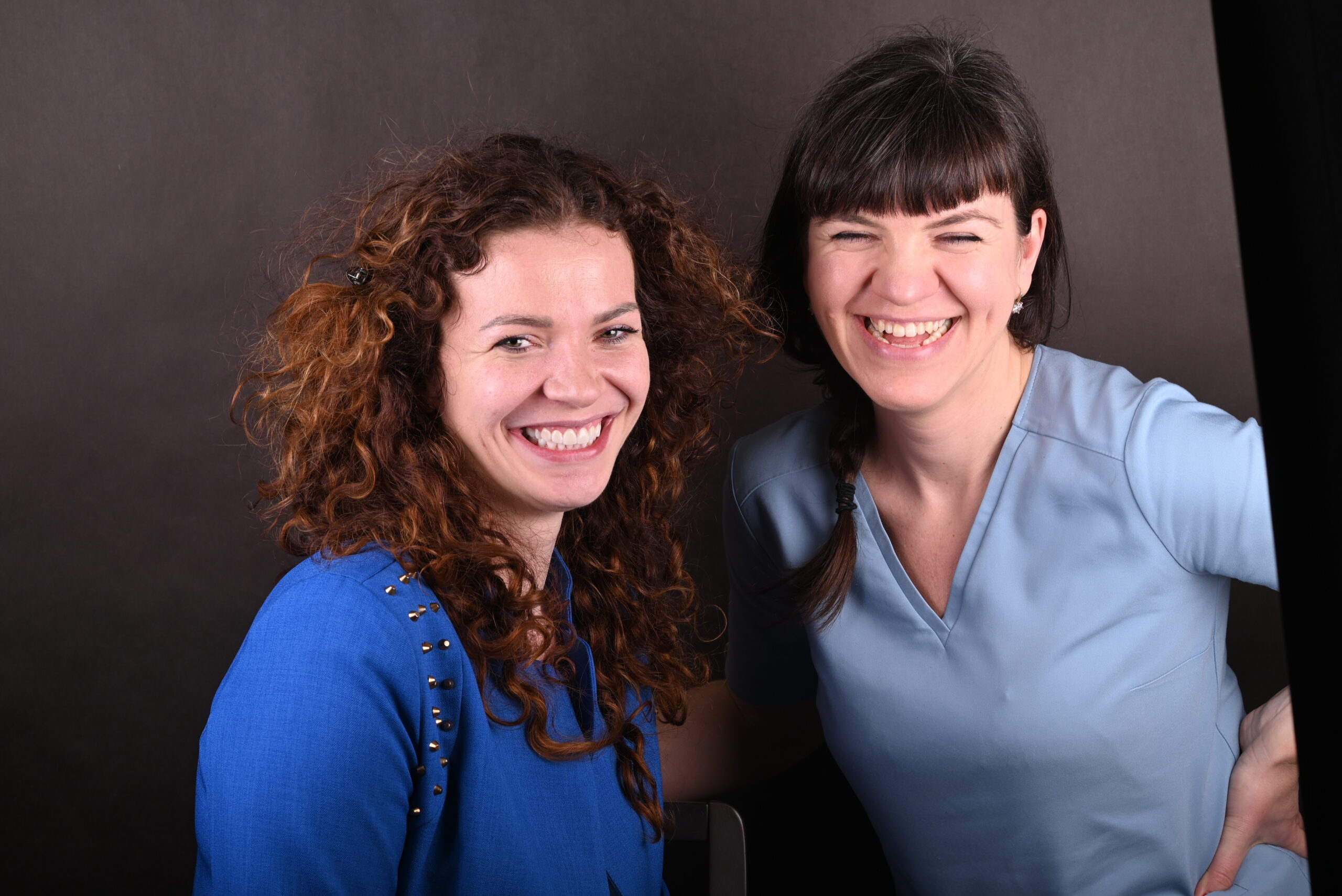 Pani Marta w dniu wykonania Flow Injection z dr Martyną Kupką